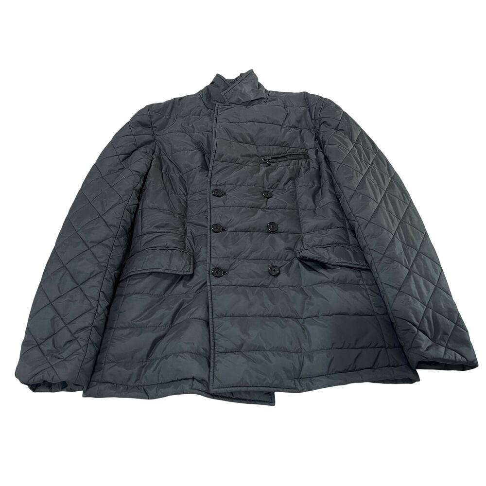*R49 MICHAEL KORS Men's Quilted Puffer Jacket Puffer Jacket Gray 40R